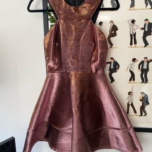 TOPSHOP PINK SPACEGIRL DRESS